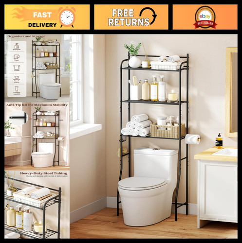 Tier over toilet - 3-tier,