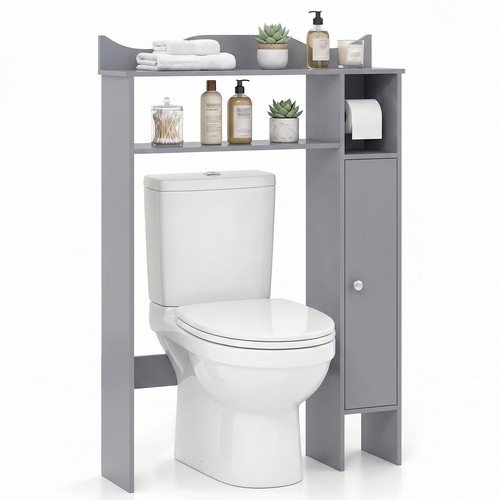 Over toilet storage - over,