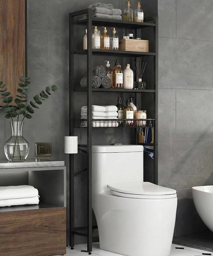 Over toilet shelves tier - shelves, 4-tier