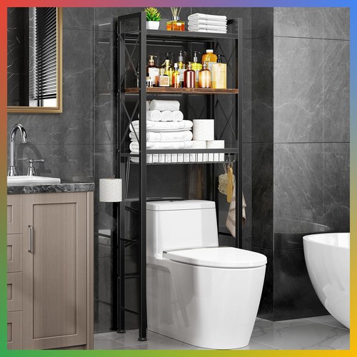 Tier over toilet storage - toilet,