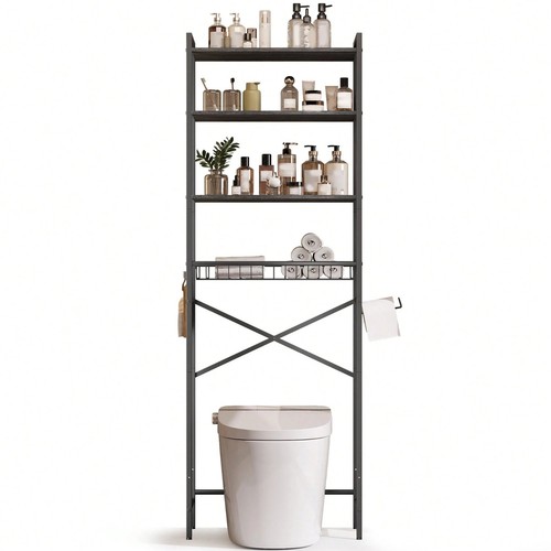Level over toilet storage - over-toilet,