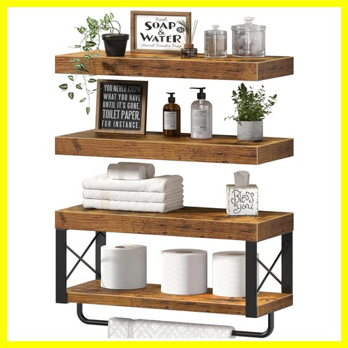 Bathroom shelves over toilet - shelves,