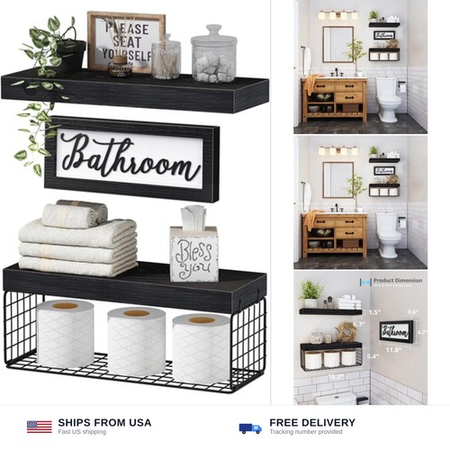 Qeeig bathroom shelves over - qeeig,