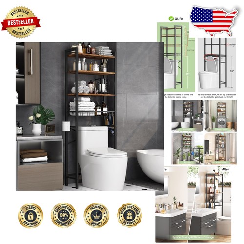Over toilet shelf organizer - shelf,