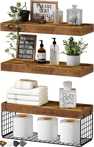 Bathroom shelves over - bathroom,