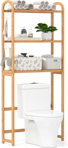 Over toilet storage unit - toilet,