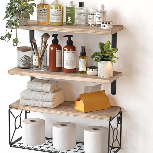 Pack bathroom shelves over - 3-pack,