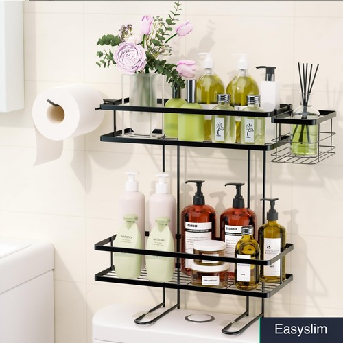 Over toilet storage organizer - toilet,