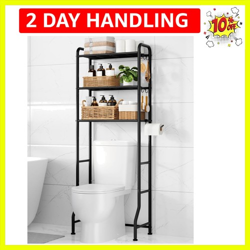 Over toilet storage rack - toilet,