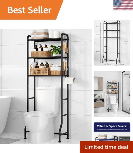 Over toilet storage rack - toilet,
