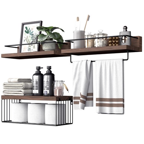 Bathroom shelves over toilet - over,