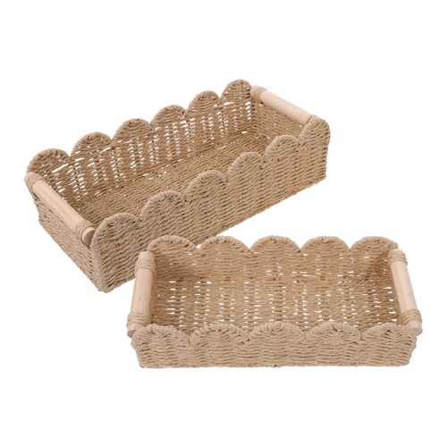 Pcs wooden handle decor - 2,