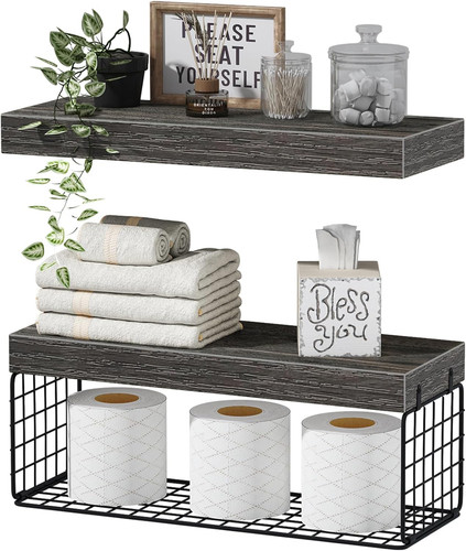 2pc bathroom shelves over - 2pc,