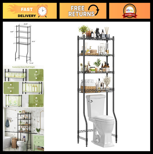 Tier over toilet storage - tier,